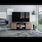Tuhome Kaia Tv Stand for TV's up 55 in. Four Shelves, Three Shelves, Black/Pine RVA3989 - alternate 6